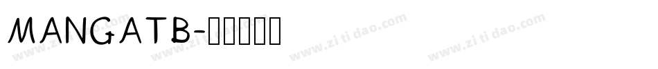 mangatb字体转换
