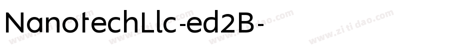 NanotechLlc-ed2B字体转换