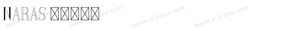 Naras字体转换