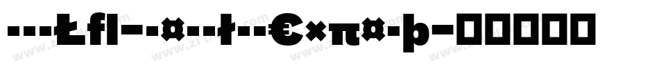 BauLF-RegularExpert字体转换