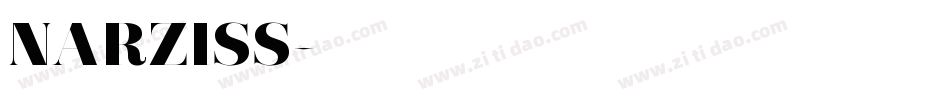 NARZISS字体转换