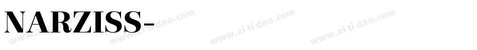 NARZISS字体转换