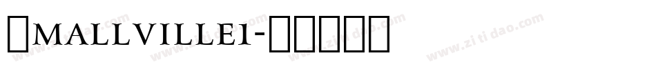 Smallville1字体转换