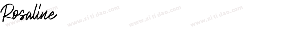 Rosaline字体转换