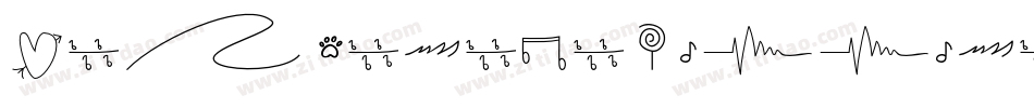 Pea-Jelene-s-Doodles字体转换
