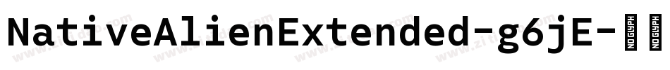 NativeAlienExtended-g6jE字体转换