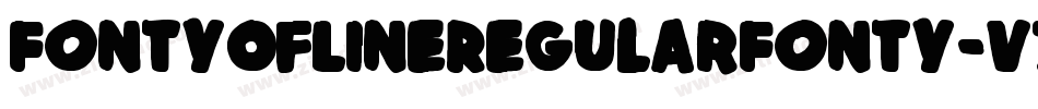FontyOfLineRegularFonty-v7BE字体转换