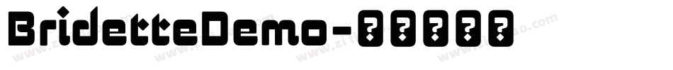 BridetteDemo字体转换