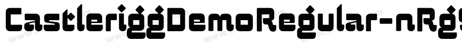CastleriggDemoRegular-nRg9M字体转换