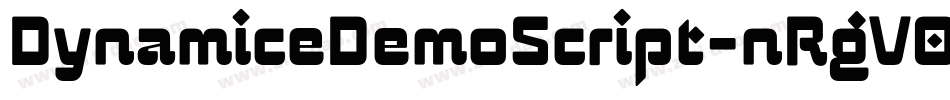 DynamiceDemoScript-nRgV0字体转换