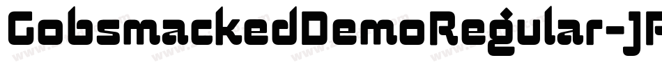 GobsmackedDemoRegular-JRmwE字体转换