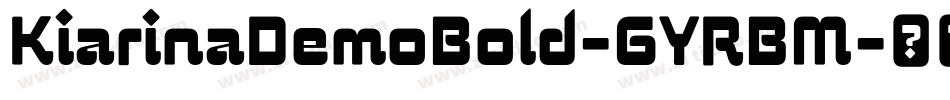 KiarinaDemoBold-6YRBM字体转换