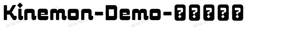 Kinemon-Demo字体转换