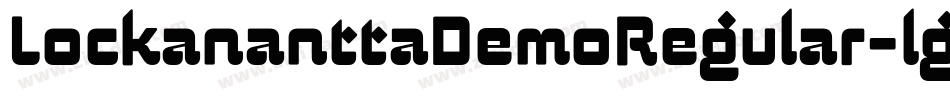 LockananttaDemoRegular-lgKve字体转换