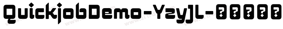 QuickjobDemo-YzyJL字体转换