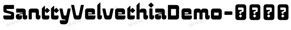 SanttyVelvethiaDemo字体转换