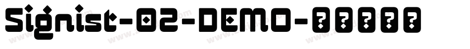 Signist-02-DEMO字体转换