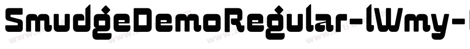 SmudgeDemoRegular-lWmy字体转换