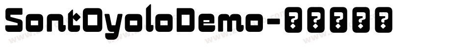 SontOyoloDemo字体转换