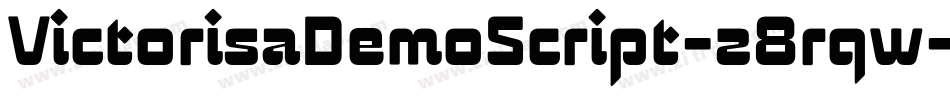VictorisaDemoScript-z8rqw字体转换 VictorisaDemoScript-z8rqw字体转换