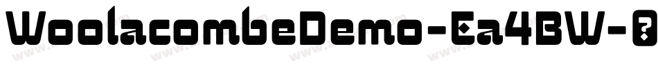 WoolacombeDemo-Ea4BW字体转换 WoolacombeDemo-Ea4BW字体转换