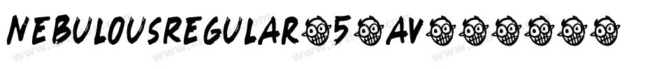 NebulousRegular-54aV字体转换
