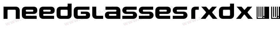 NeedGlasses-rxdx字体转换