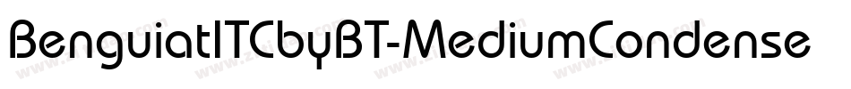 BenguiatITCbyBT-MediumCondensed字体转换