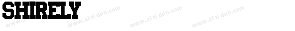 Shirely字体转换