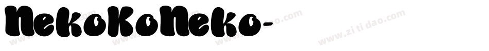 NekoKoNeko字体转换