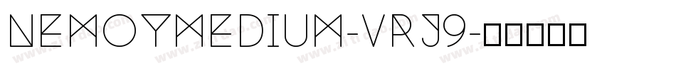 NemoyMedium-vrJ9字体转换