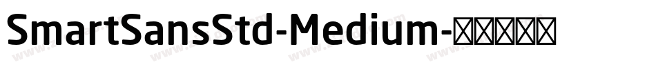SmartSansStd-Medium字体转换