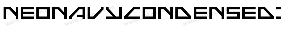 NeoNavyCondensedItalic-LMLg字体转换