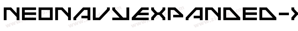 NeoNavyExpanded-XoYo字体转换