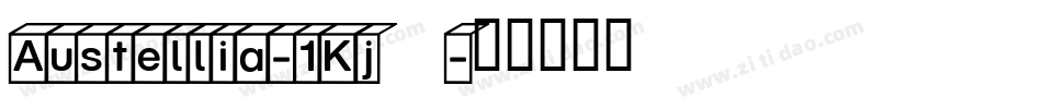Austellia-1Kj0字体转换