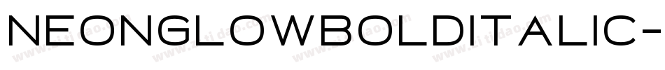 NeonGlowBoldItalic-rXmA字体转换 NeonGlowBoldItalic-rXmA字体转换