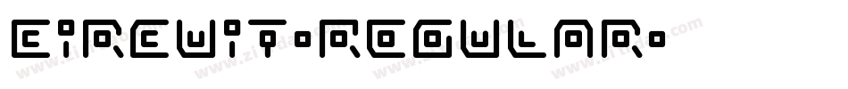 Circuit-Regular字体转换