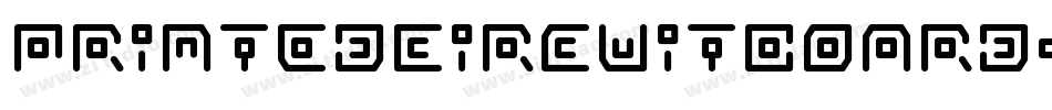 PrintedCircuitBoard-Bz3w字体转换
