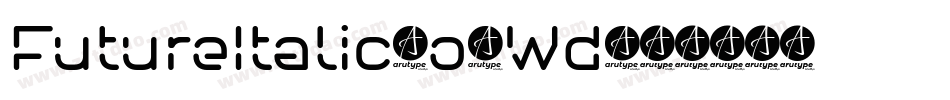 FutureItalic-o2Wd字体转换