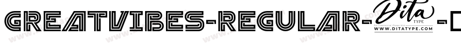 GreatVibes-Regular-2字体转换