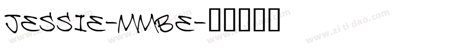 Jessie-MMBe字体转换