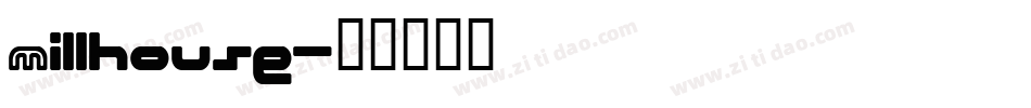 Millhouse字体转换