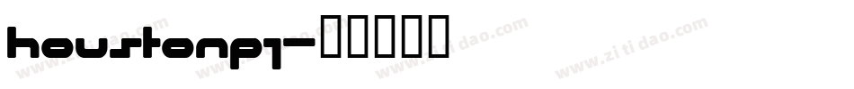 houstonp1字体转换