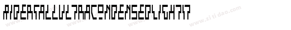 RiderTallUltraCondensedLightItalic-K1mX字体转换 RiderTallUltraCondensedLightItalic-K1mX字体转换