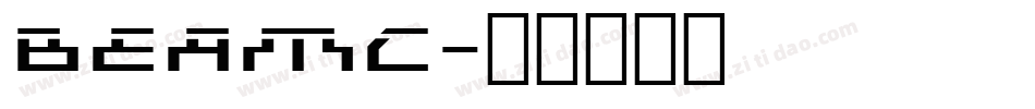 beamc字体转换
