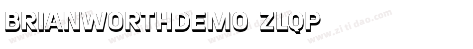 BrianWorthDemo-3zlqp字体转换