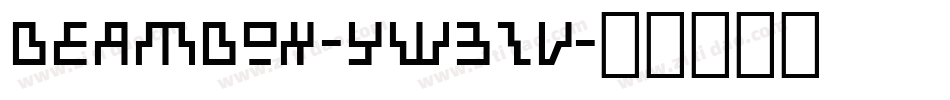 BeamBox-yw3ZV字体转换