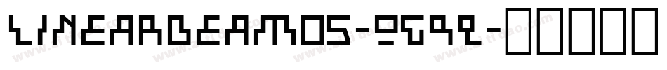LinearBeam05-og9q字体转换
