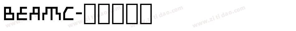 beamc字体转换