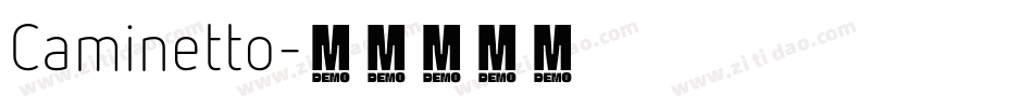 Caminetto字体转换